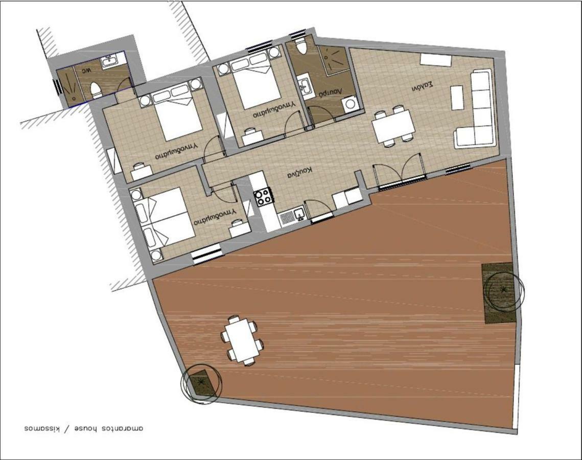 Villa Amarantos House Kíssamos Exterior foto